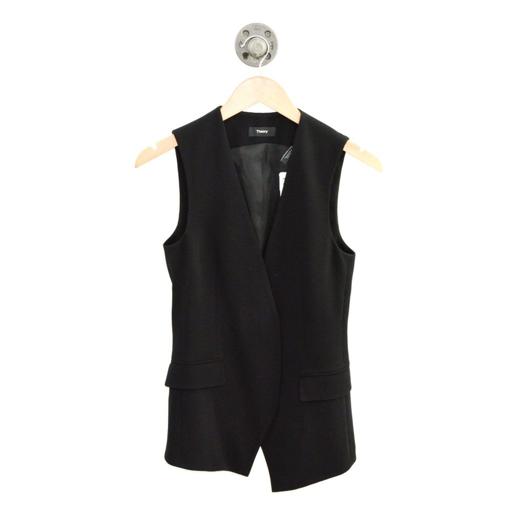 Theory Zulaia ADM Crepe Vest #135-151